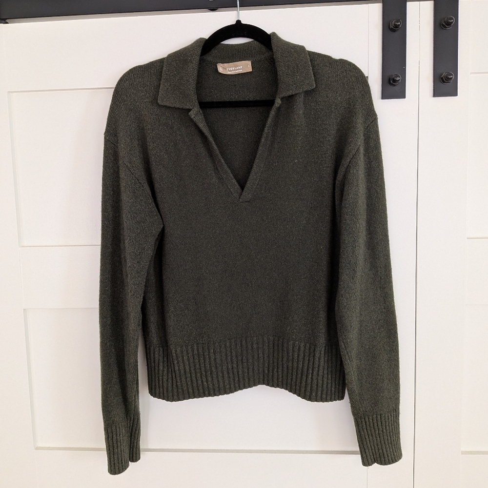 Olive Green Women's Sweater
